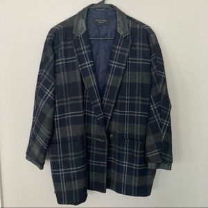 Rag & Bone Primrose Plaid Coat